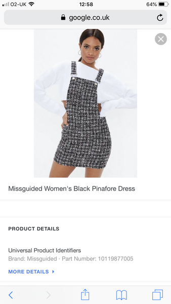A mission - can anyone help me find this pinafore?