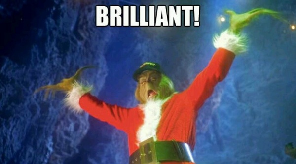 To decorate my neighbour’s new ‘no parking outside my door’ signs with a bit of tinsel?