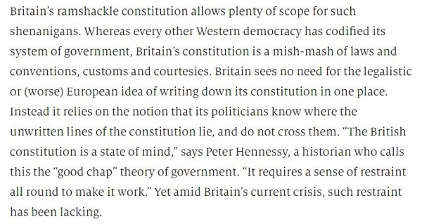 Westministenders: Its Really Not Getting Any Better Is It?