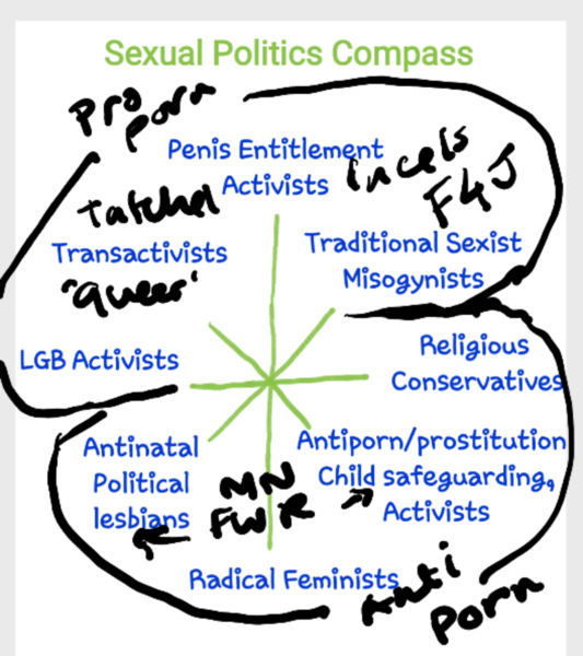 Although sharing the views of women here I don't think I can be a radical feminist