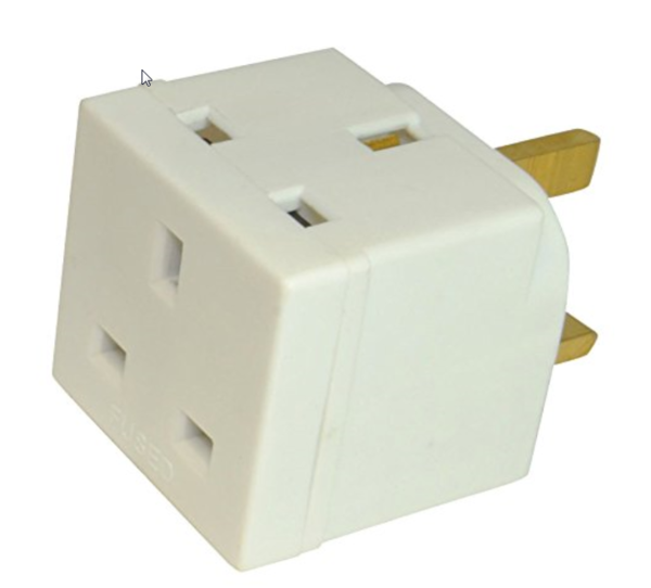 Looking for this in black or silver (UK adapter plug / socket)