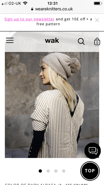 I want a woolly winter hat with a Pom Pom....