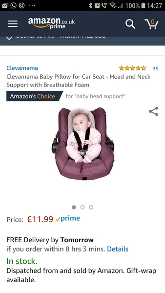 Silvercross simplicity car seat