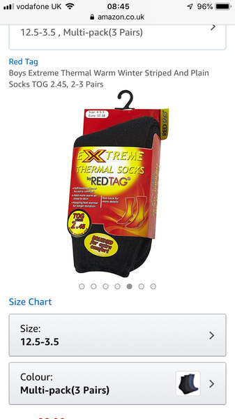 Children’s thermal socks for winter adventures trip