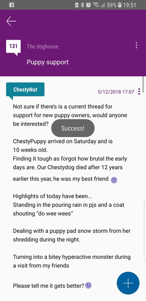 Still not able to post pics but says successful ?