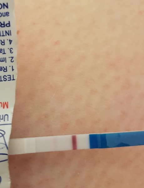 Either my eyes are playing tricks or I'm pregnant again...