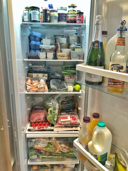 To ask to see the inside of your fridge?