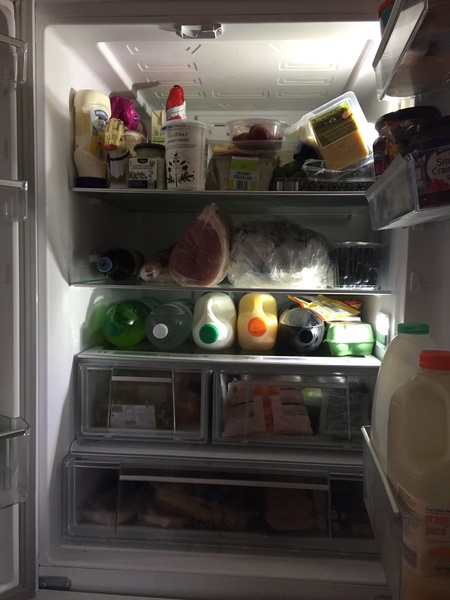 To ask to see the inside of your fridge?