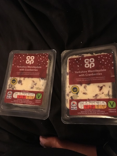 To give back a half eaten cheese board?