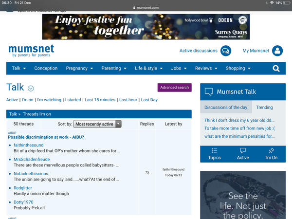What's with all the old threads popping up in trending?
