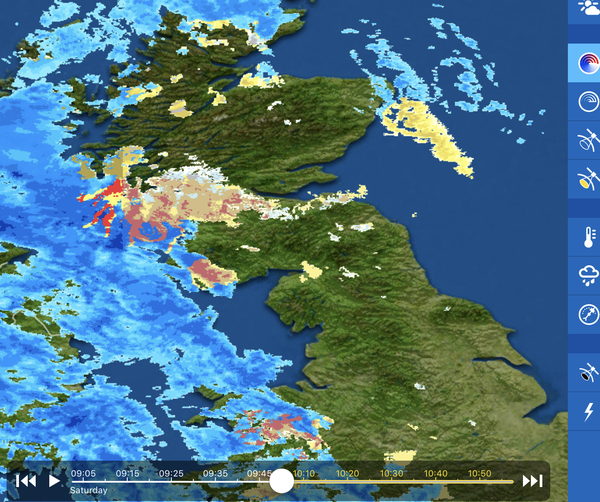 risk of freezing rain tomorrow. (sat 14th)