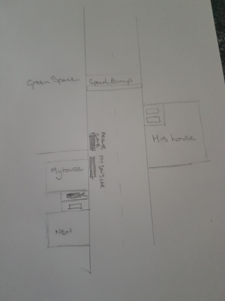 Aibu about parking & new neighbours