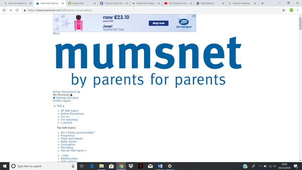 Glitching at top of threads
