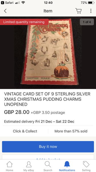 Charms for the Christmas Pudding