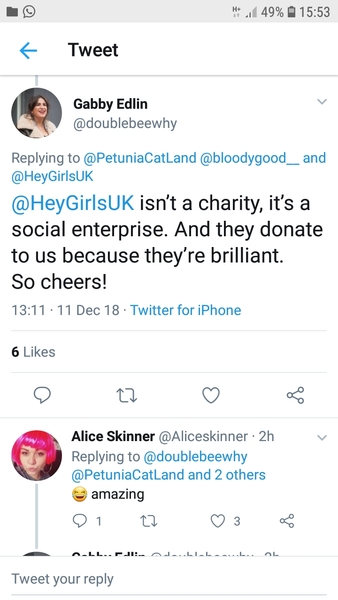 Period poverty / 'bleeders'