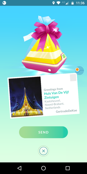 PokemonGo #21.  We'll drink drink drink to Lileep the Pink the saviour of PokemonGo...