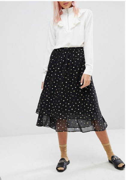Help! What shoes with this Christmas day outfit?