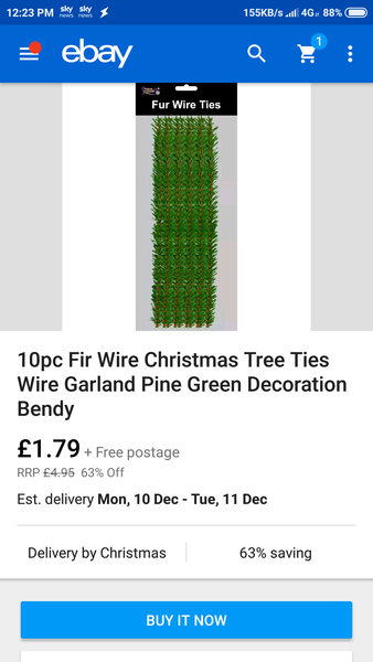 If you already have your tree up can I see it please?