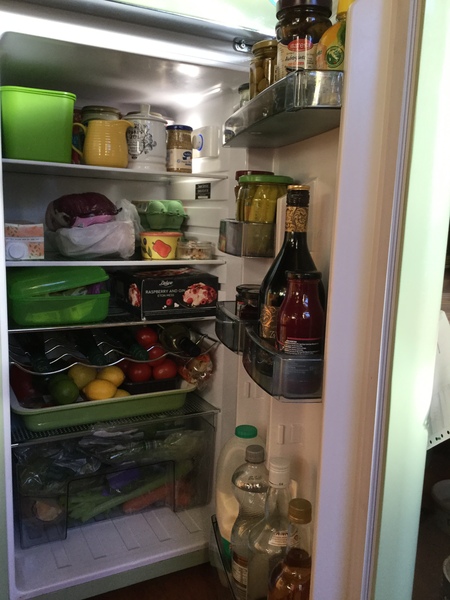 To ask to see the inside of your fridge?