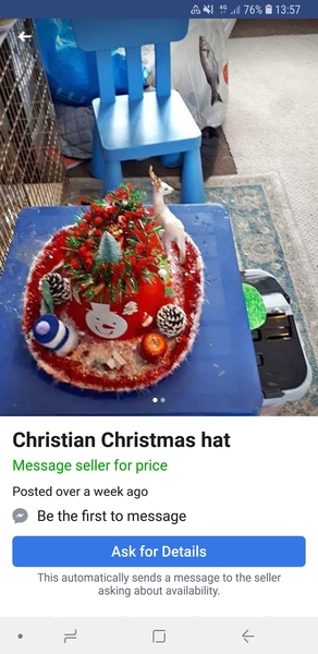 Christmas bad boys on Facebook marketplace tat