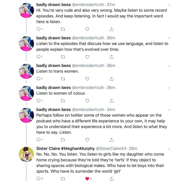 Period poverty / 'bleeders'