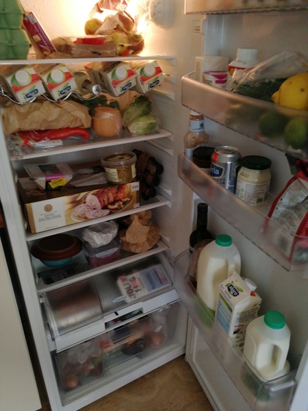 To ask to see the inside of your fridge?