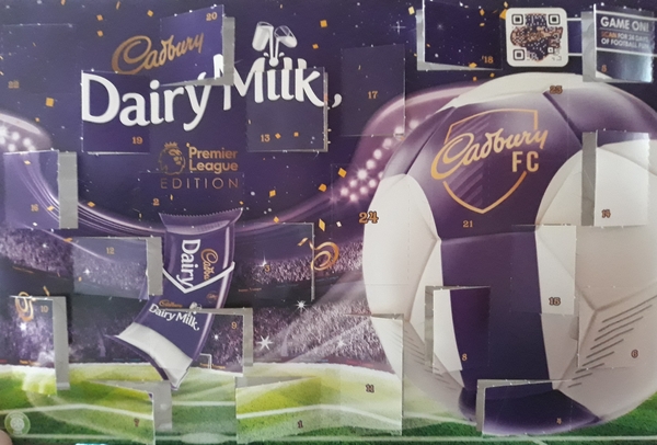 To think closing the door back on an advert calendar is madness