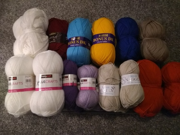 I have a stash of spare wool, would it help anyone here?