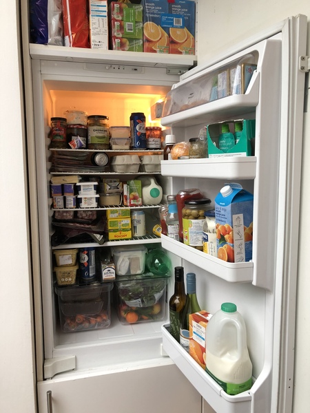 To ask to see the inside of your fridge?