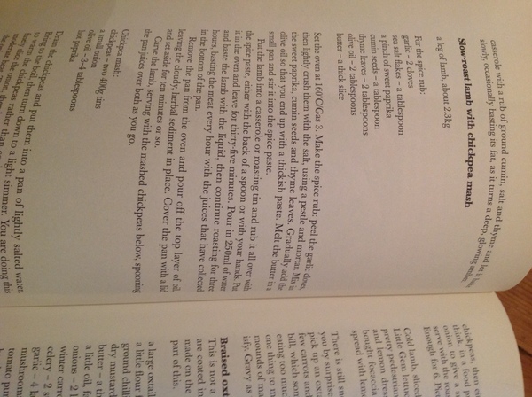 Quick Nigel Slater recipe q