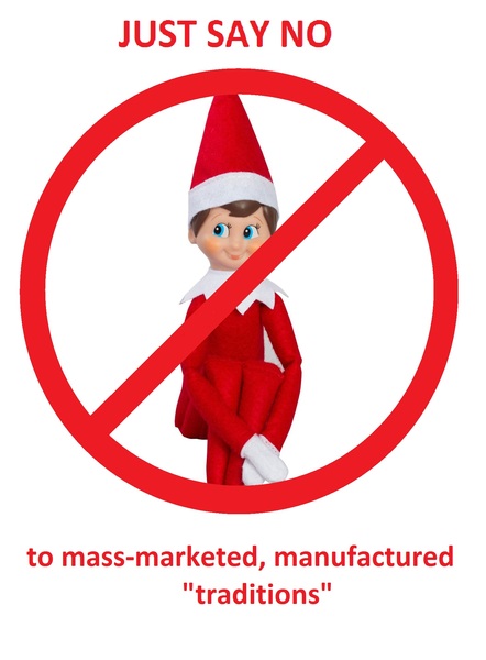 How do you explain not having a elf?