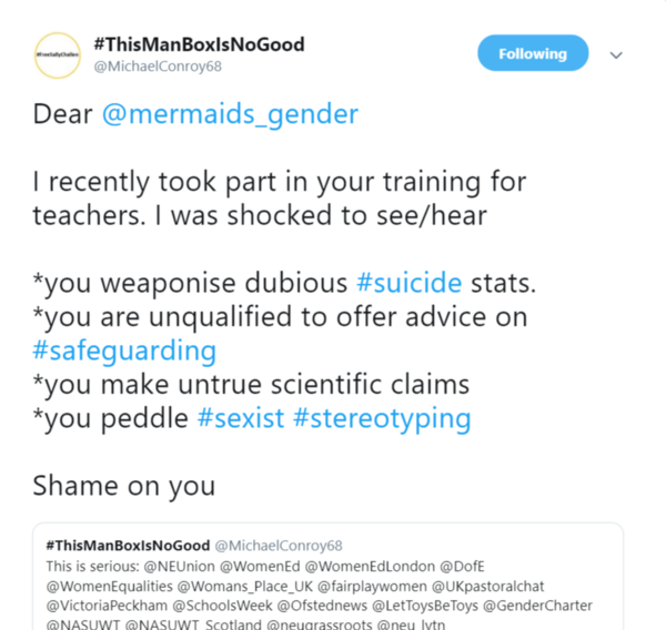 Recording of Mermaids training