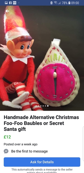 Facebook Christmas gifts.....