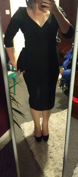 Weight gain + Xmas do: does this look classy or frumpy?
