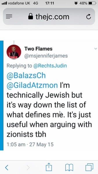 Labour party - misogyny, anti-Semitic accusations and court hearing - Jennifer James