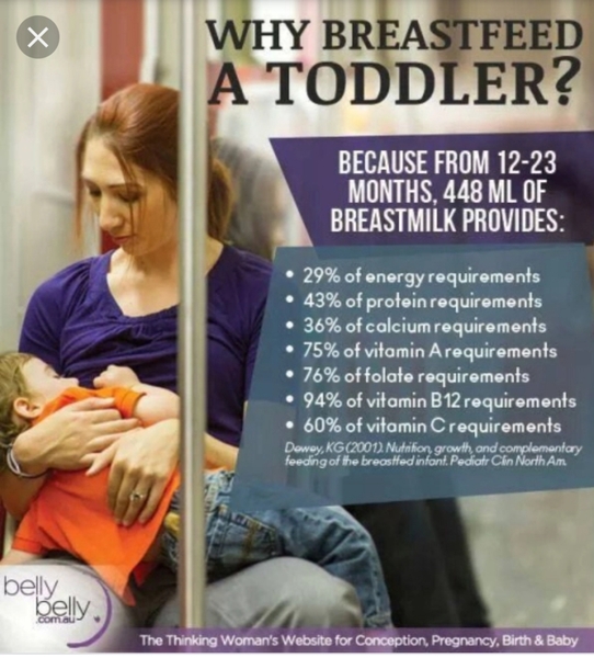 Should I keep breastfeeding over 1 year old?