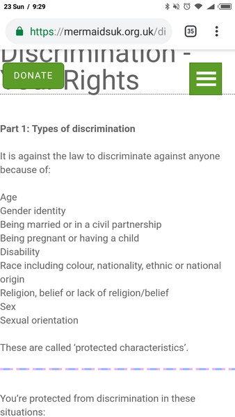 Recording of Mermaids training