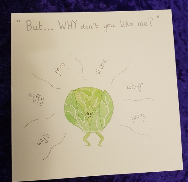 To think nobody actually likes sprouts and it's a huge conspiracy