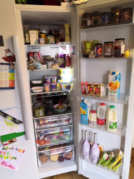 To ask to see the inside of your fridge?