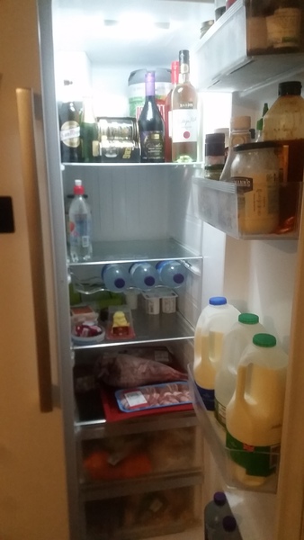 To ask to see the inside of your fridge?