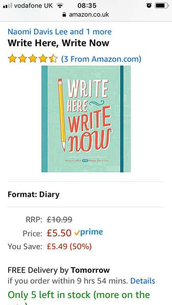 What to get a 10 year old girl who likes reading and writing