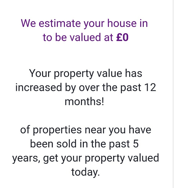 New house value £0