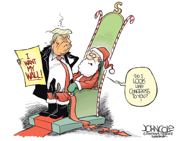 Shutdowns, military pullouts, and resignations: it’s Christmas and Trump thread 89