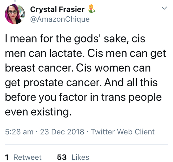 Martina Navratilova states the obvious