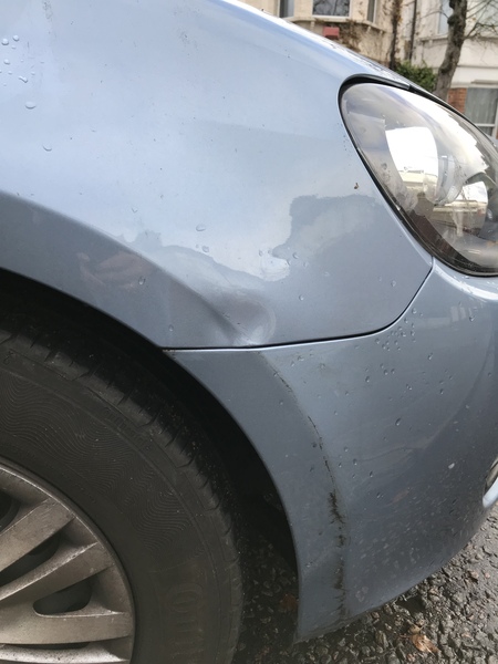 Involved in (small) collision -  need advice please