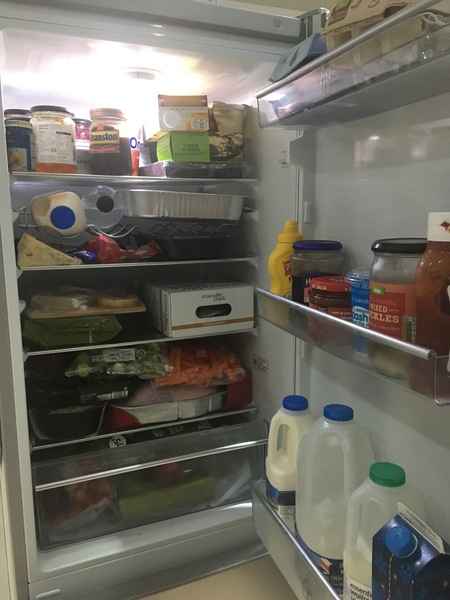 To ask to see the inside of your fridge?