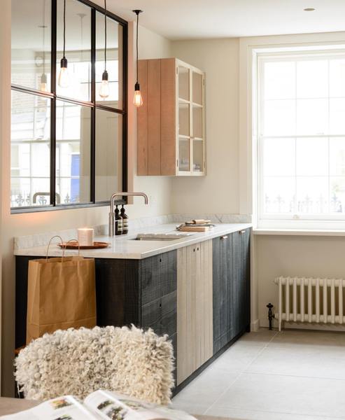 band sawn cabinets in family kitchen - craycray?