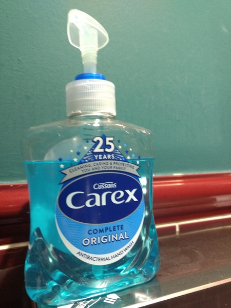 Errm...my face is leaking blue stuff?!