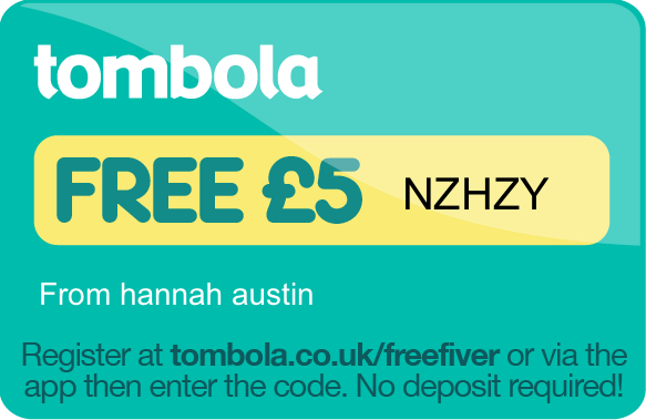 Tombola free £5 codes