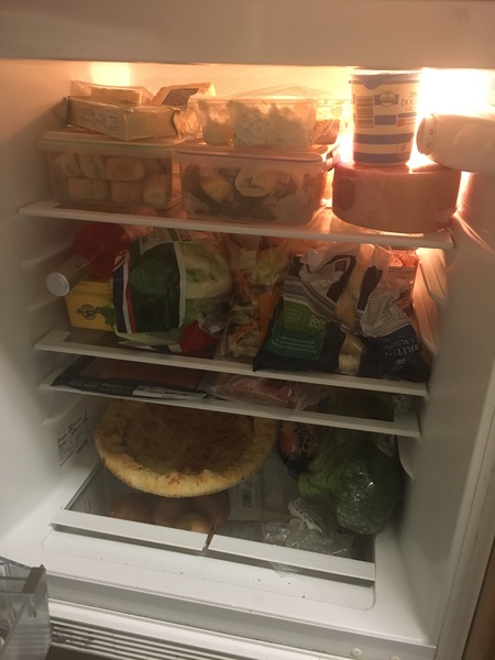 To ask to see the inside of your fridge?
